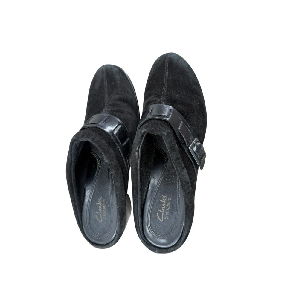 Clarks Bendables Mules Women 8M Julia Saint Clog Fall Classic Career Neutral